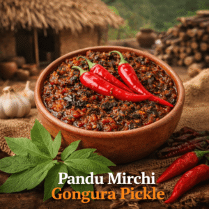 Pandu Mirchi Gongura Pickle